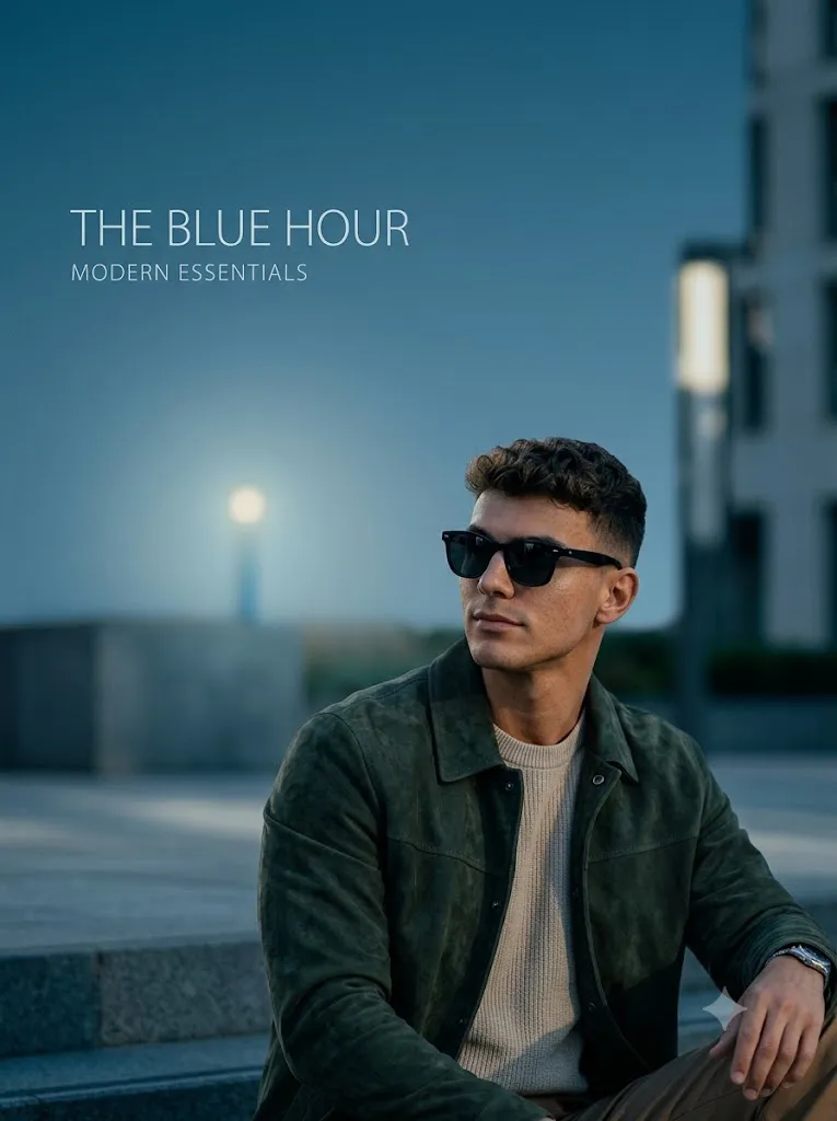 Blue Hour Scandinavian Prompt