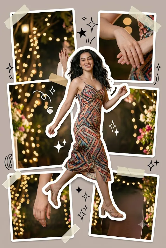 Creative Sticker Sheet Poster Portrait AI Prompt