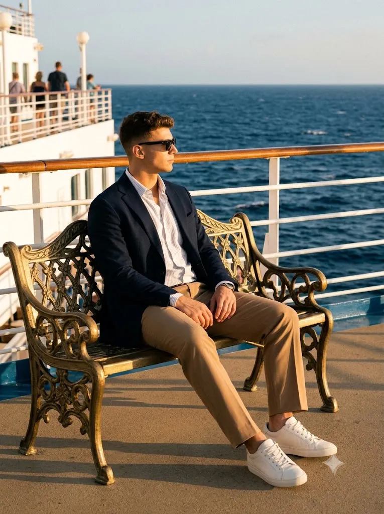 Cruise Bench Cinematic Prompt