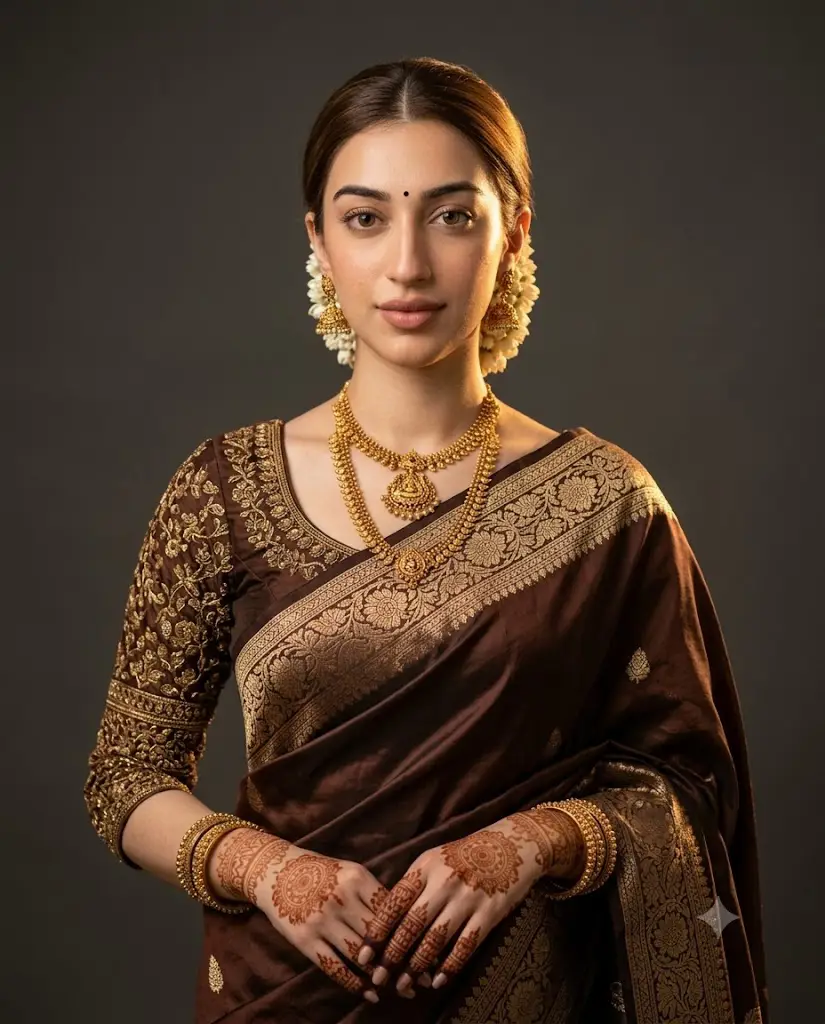 Elegant Indian Bridal Prompt