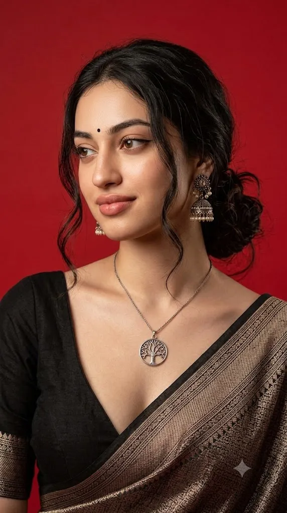 Elegant Indian Portrait Prompt