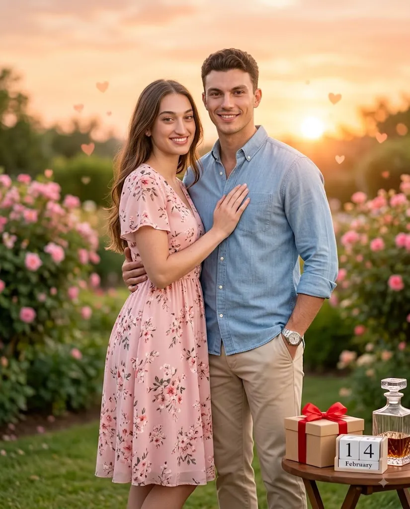 Golden Hour Couple Prompt