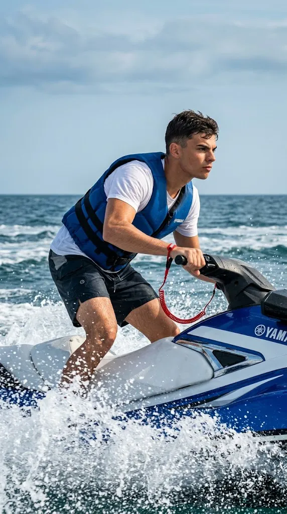 Jet Ski Cinematic Action Prompt