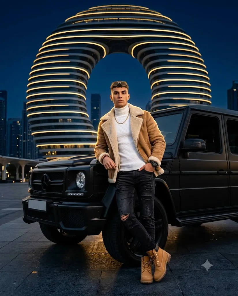Luxury G-Wagon Night Prompt
