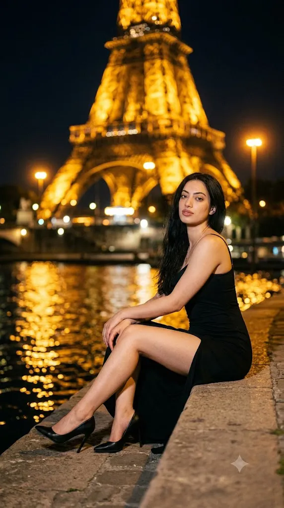 Midnight Paris Glow Prompt
