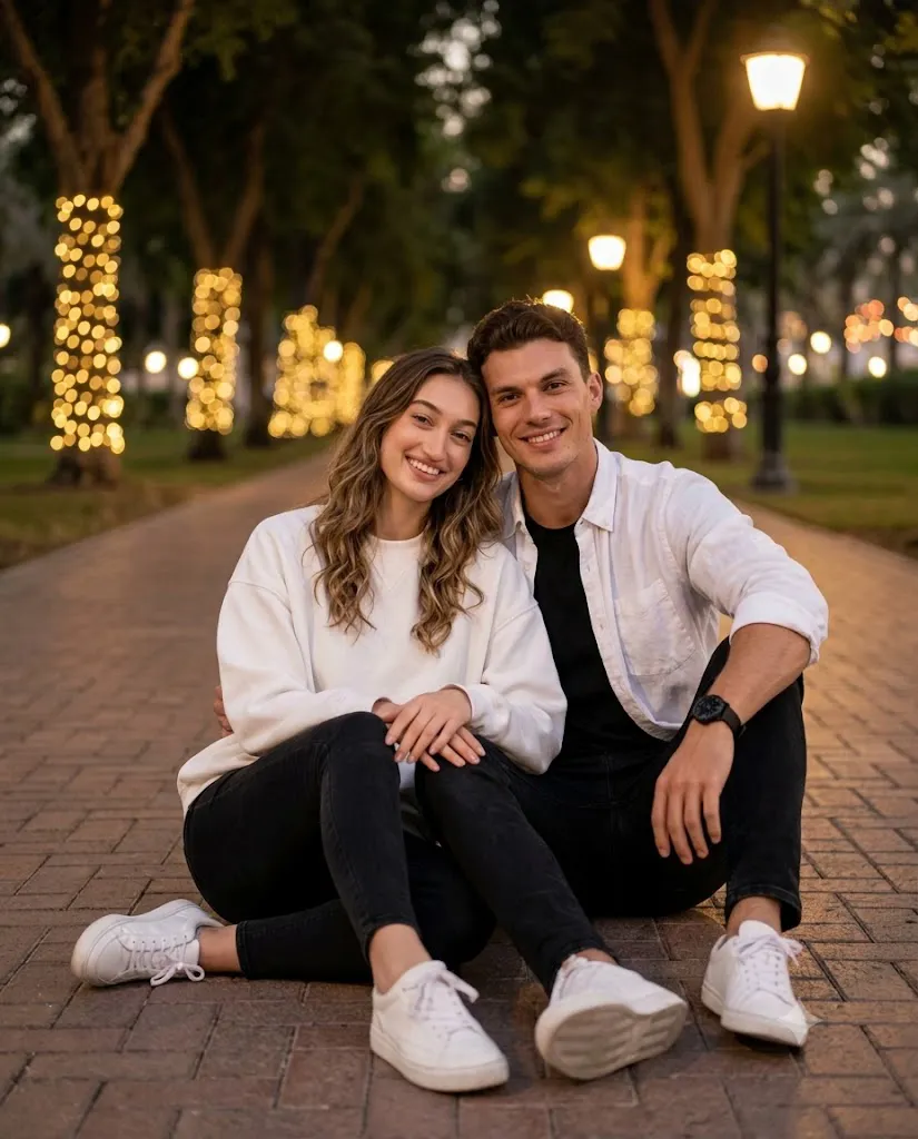 Romantic Couple Photoshoot Prompt