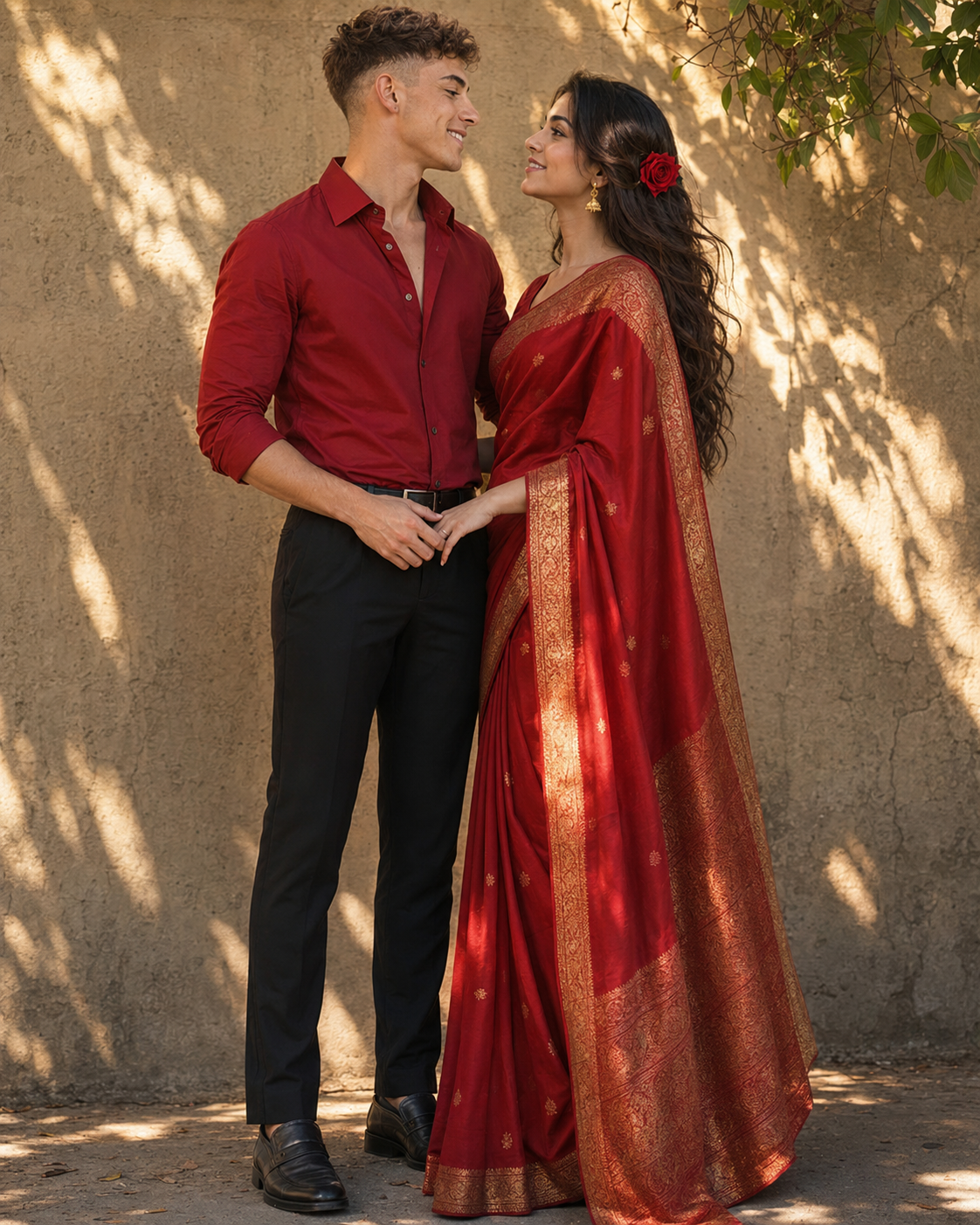 Romantic Golden Hour Moment Together Prompt