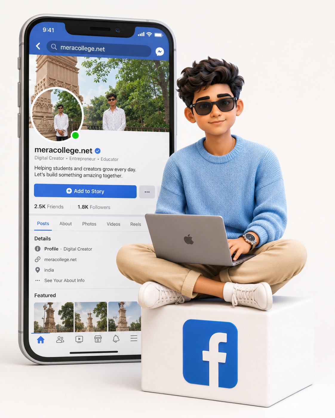 Social Media Branding With Digital Creator Prompt