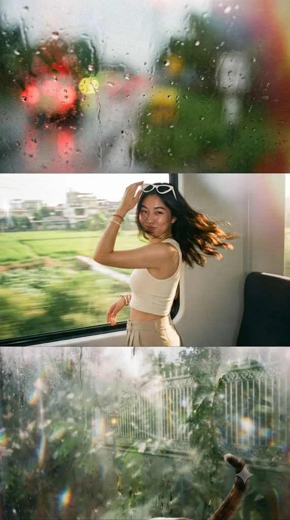 Travel Film Collage Prompt