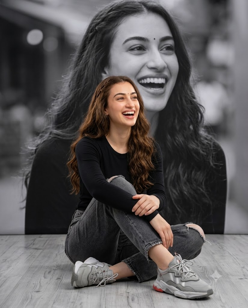 Ultra-Realistic Cinematic Color Splash Studio Portrait Prompt