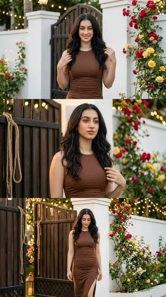 Ultra-Realistic iPhone 15 Pro Max 3-Frame Candid Collage Prompt