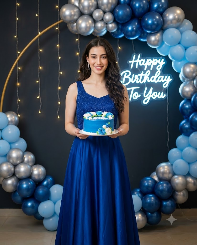 Ultra-Realistic Luxury Celebration Portrait Prompt